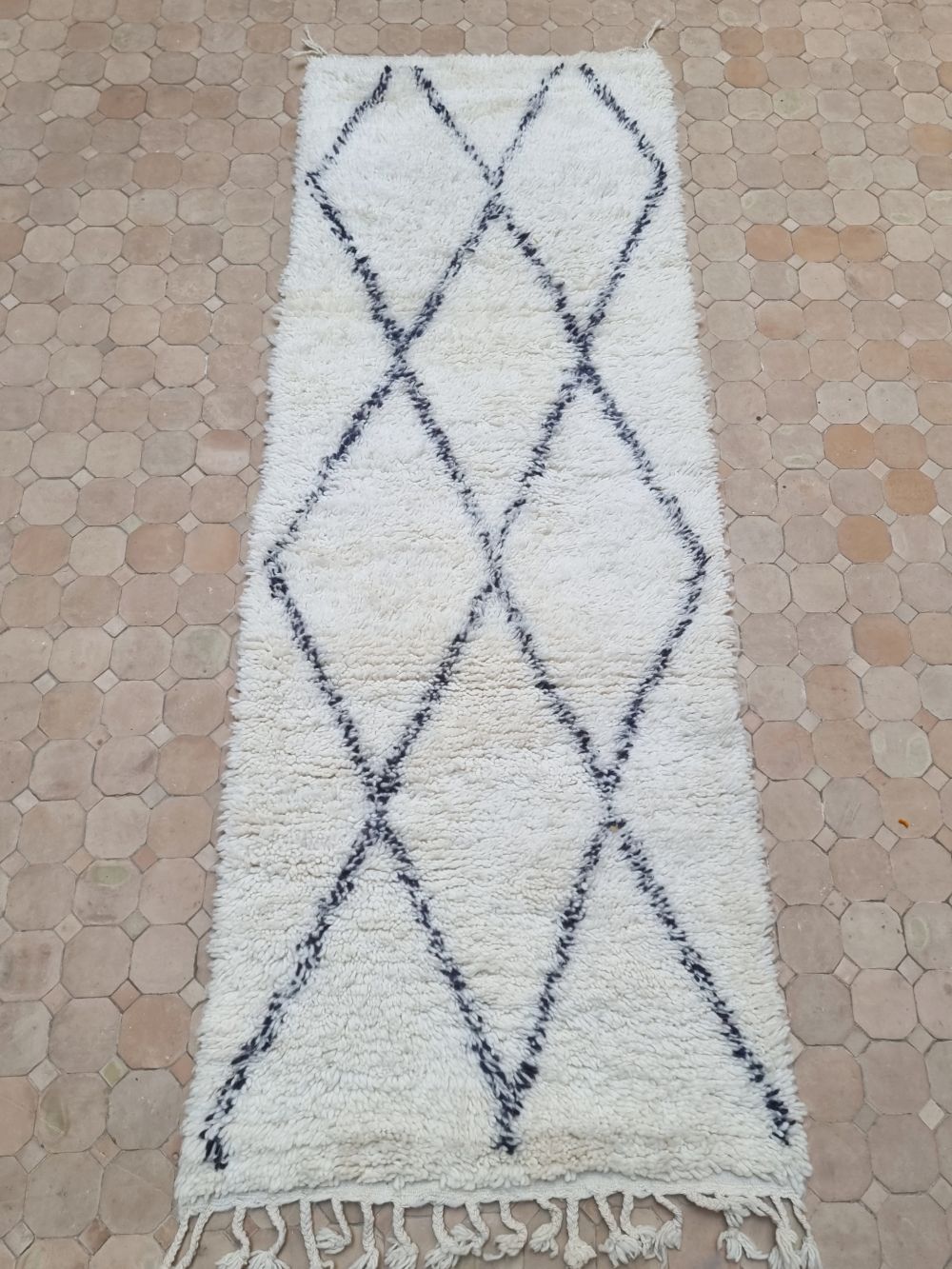 Marokkolainen paimentolais käytävämatto 225x85cm