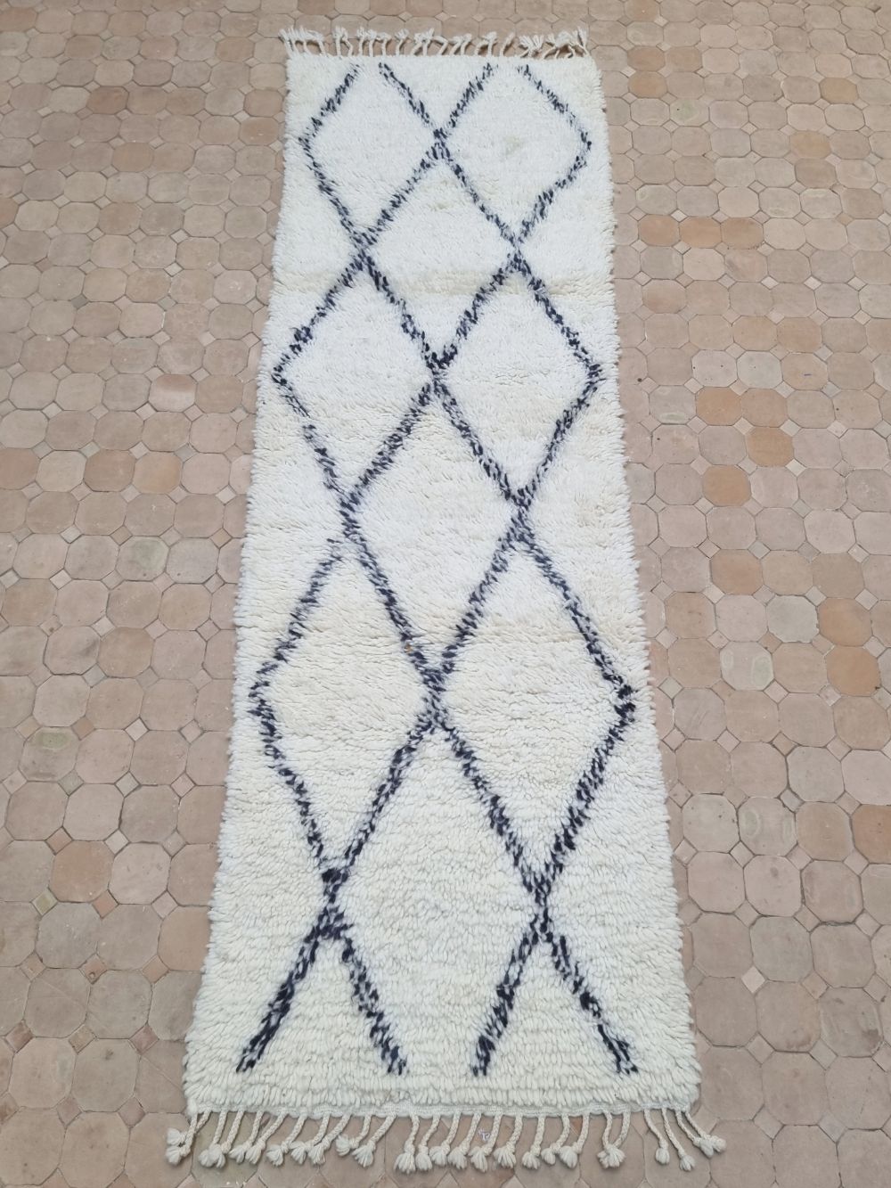 Marokkolainen paimentolais käytävämatto 240x75cm