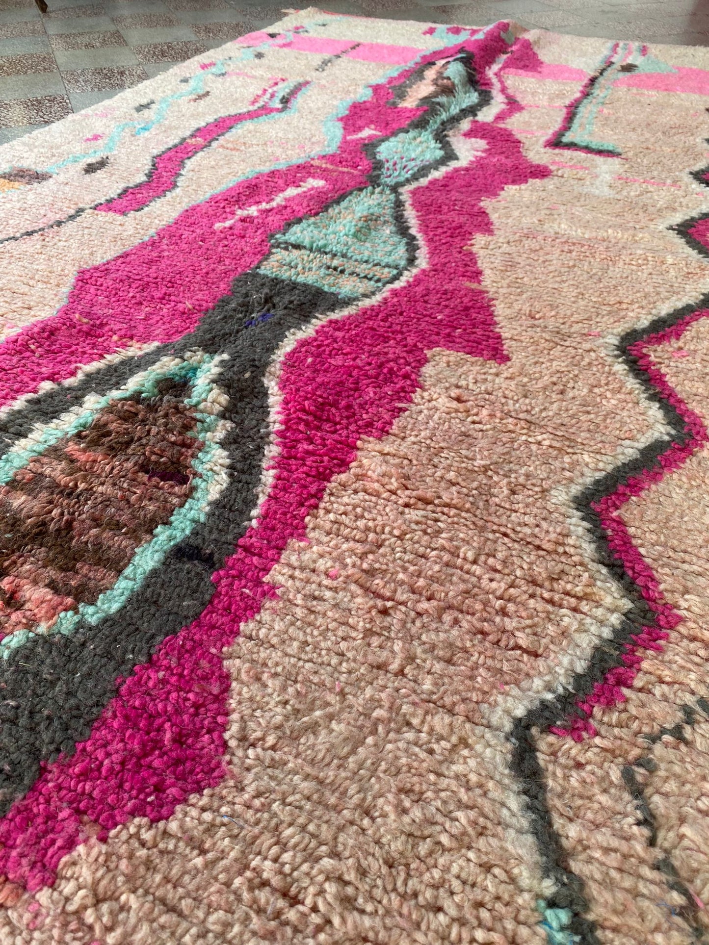 Moroccan Boujaad Rug 260x145cm