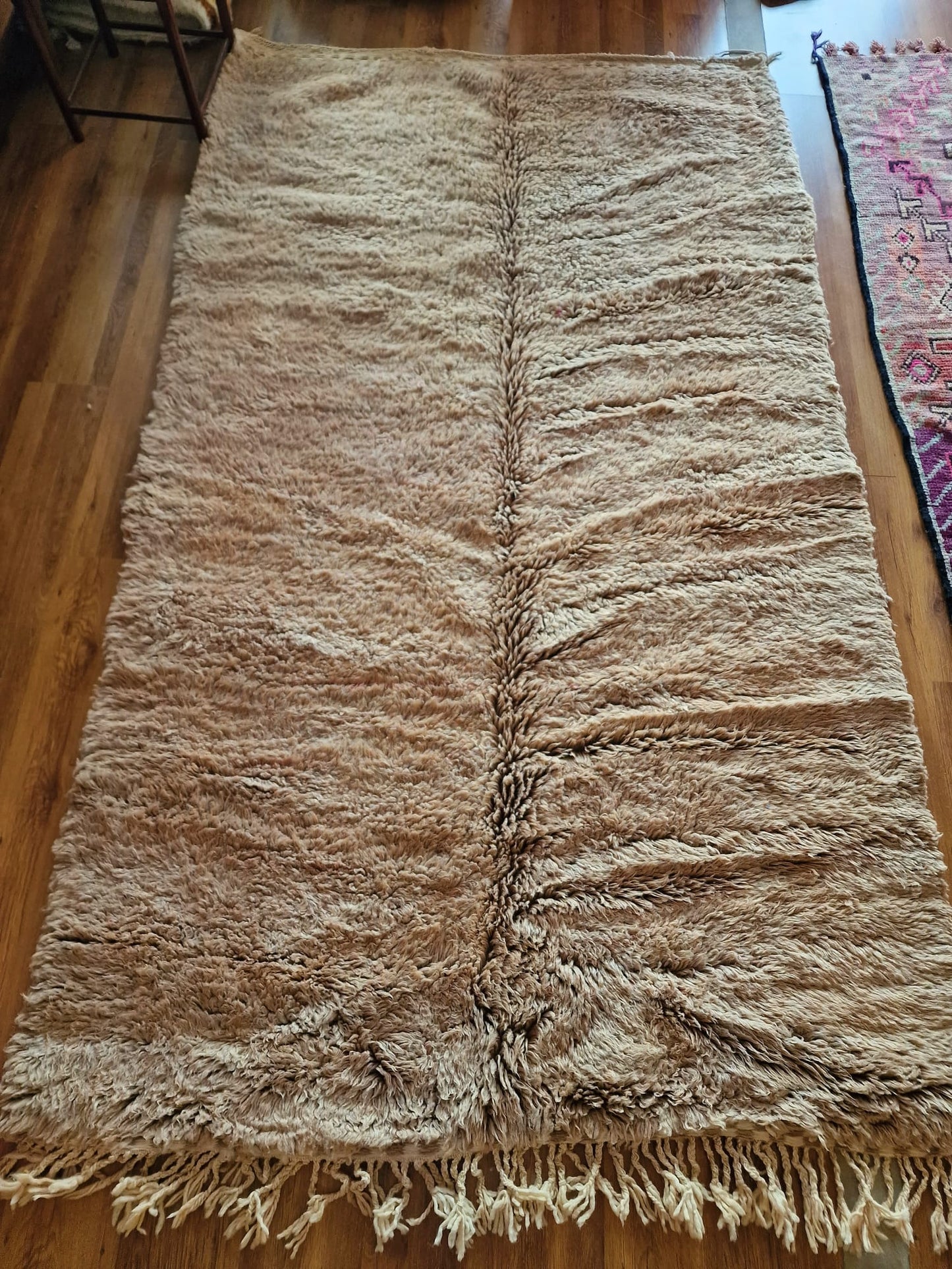 Moroccan Brown Bear Rug 275x160cm