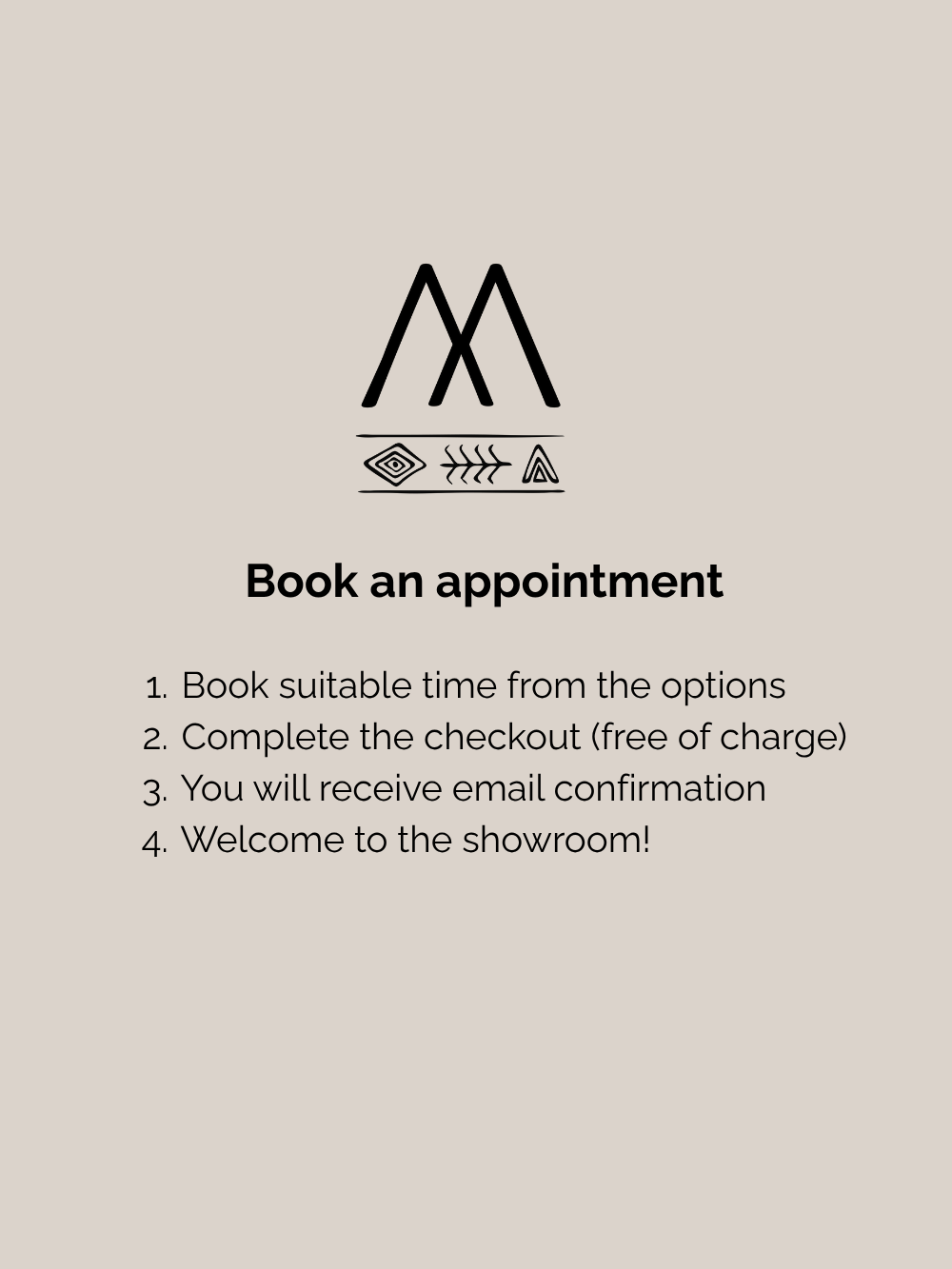 Appointment showroom