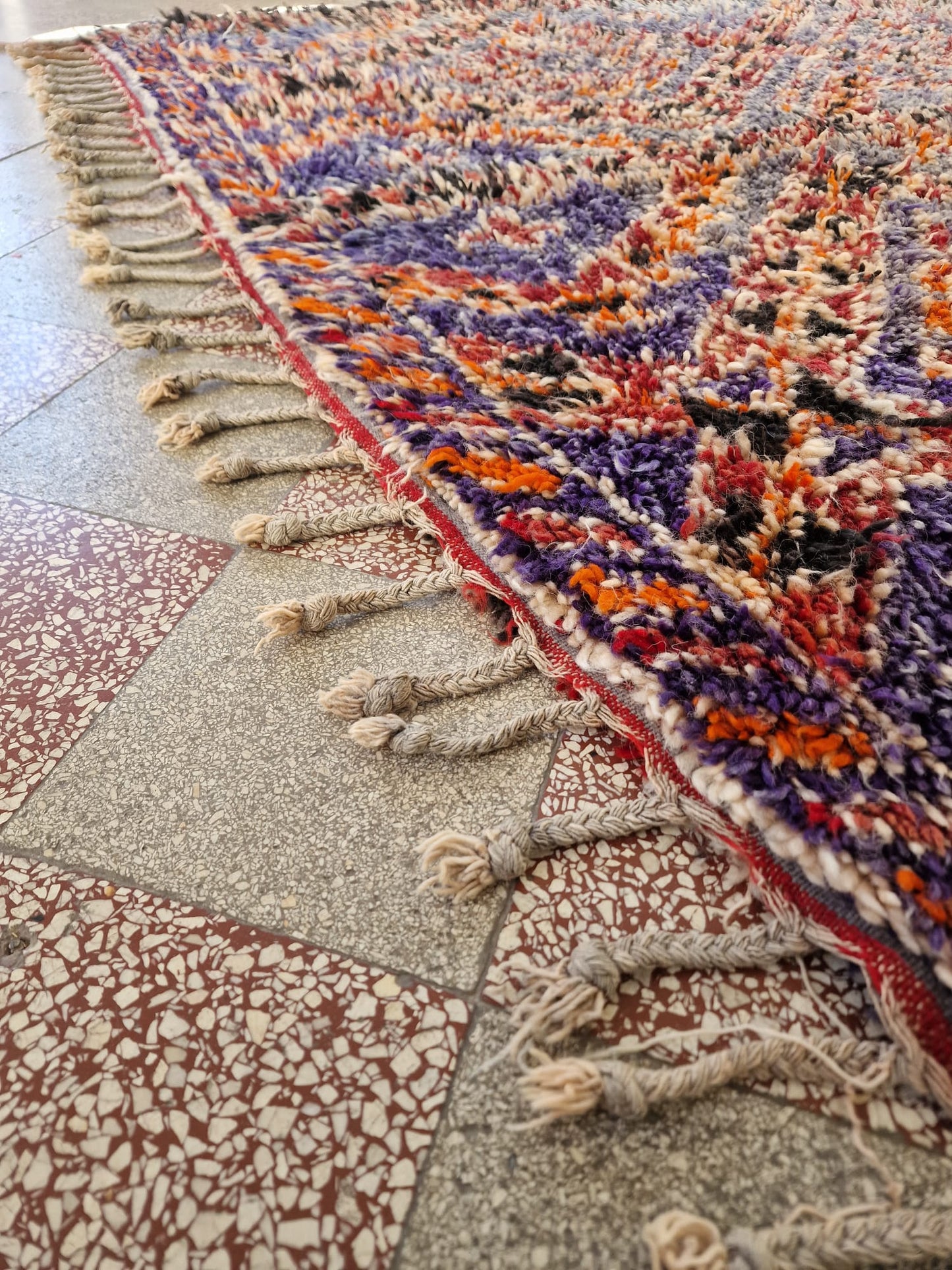 Moroccan Vintage Beni M'Guild Rug 380x200cm