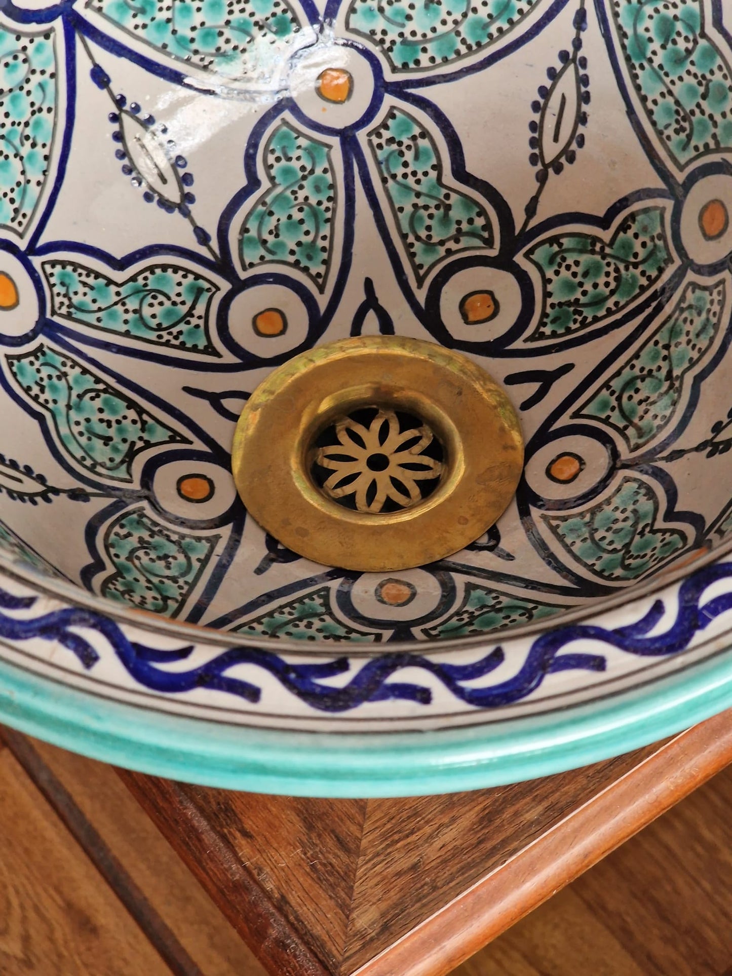 Moroccan Washbasin sink 32x13.5cm