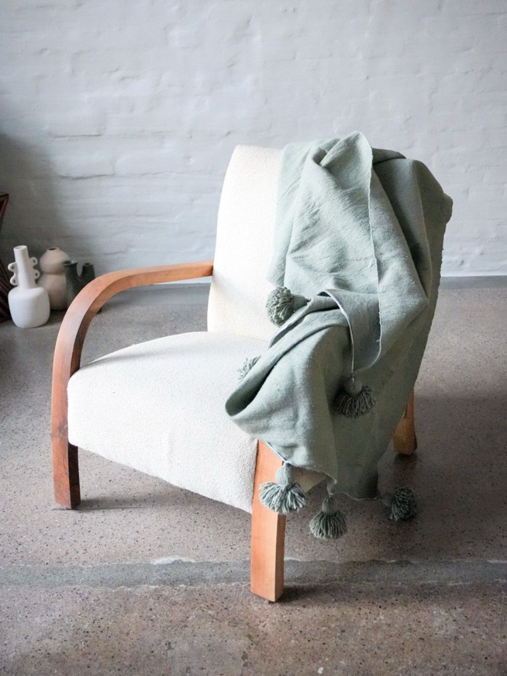 Moroccan Cotton Blanket 150x125cm