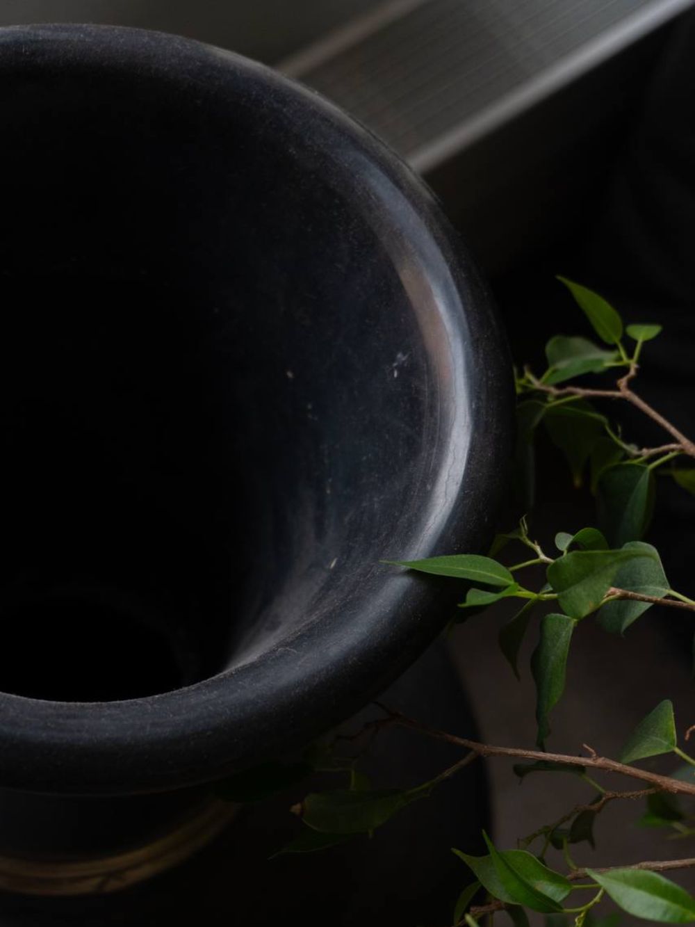 Tadelakt Ceramic Vase