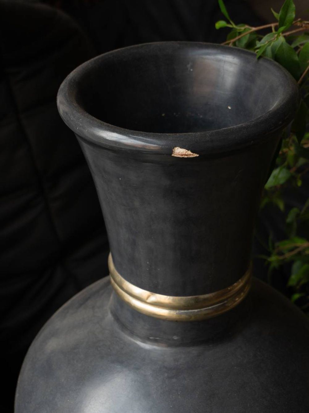 Tadelakt Ceramic Vase