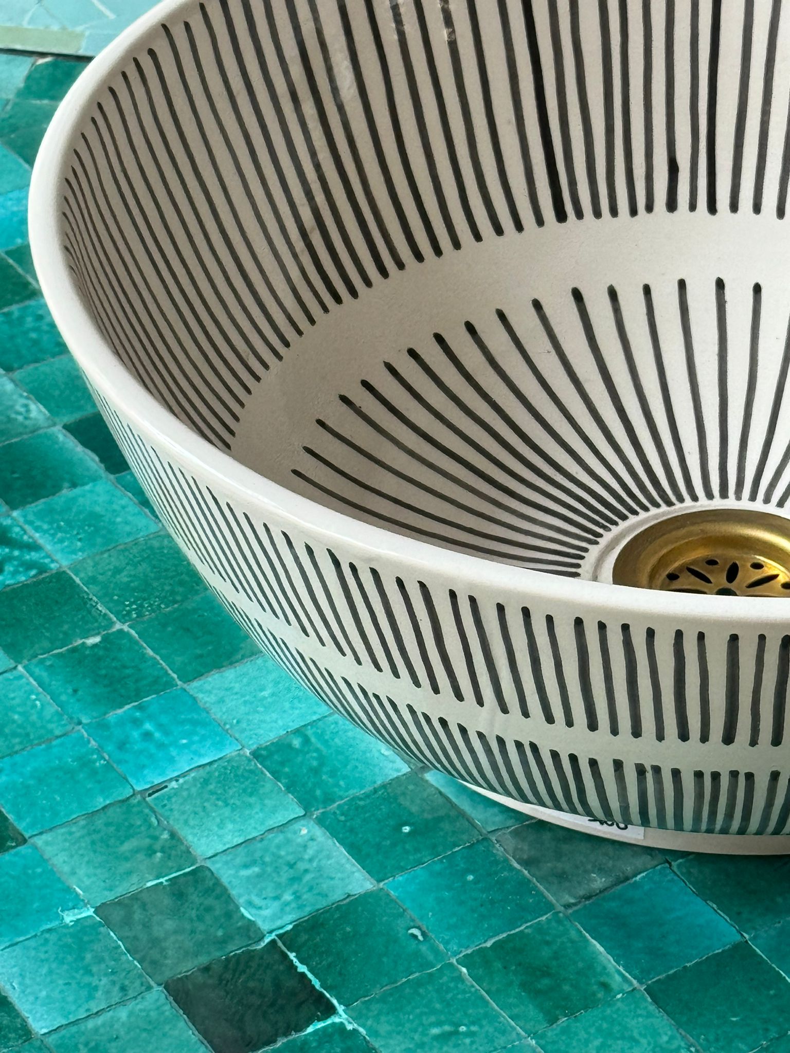 Moroccan Washbasin Beam ⌀40cm