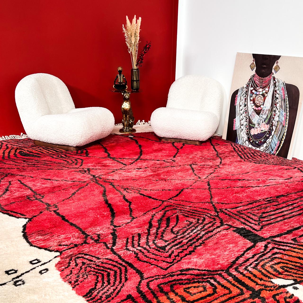 Moroccan Mrirt Rug 405x310cm