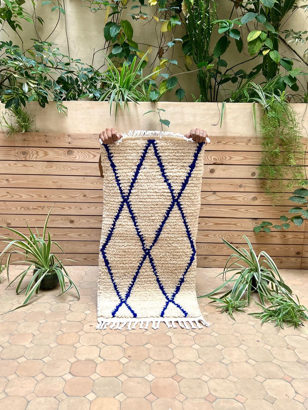 Moroccan Azilal Rug 100x50cm