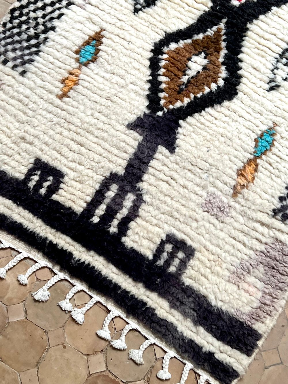 Marokkolainen käytävämatto Boujaad 290x65cm