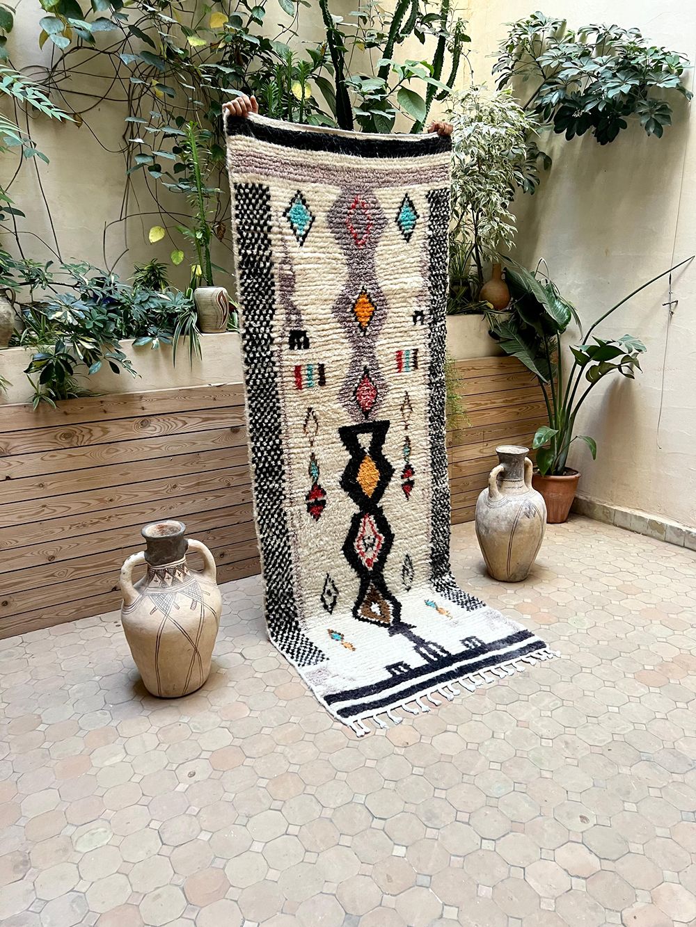 Marokkolainen käytävämatto Boujaad 290x65cm