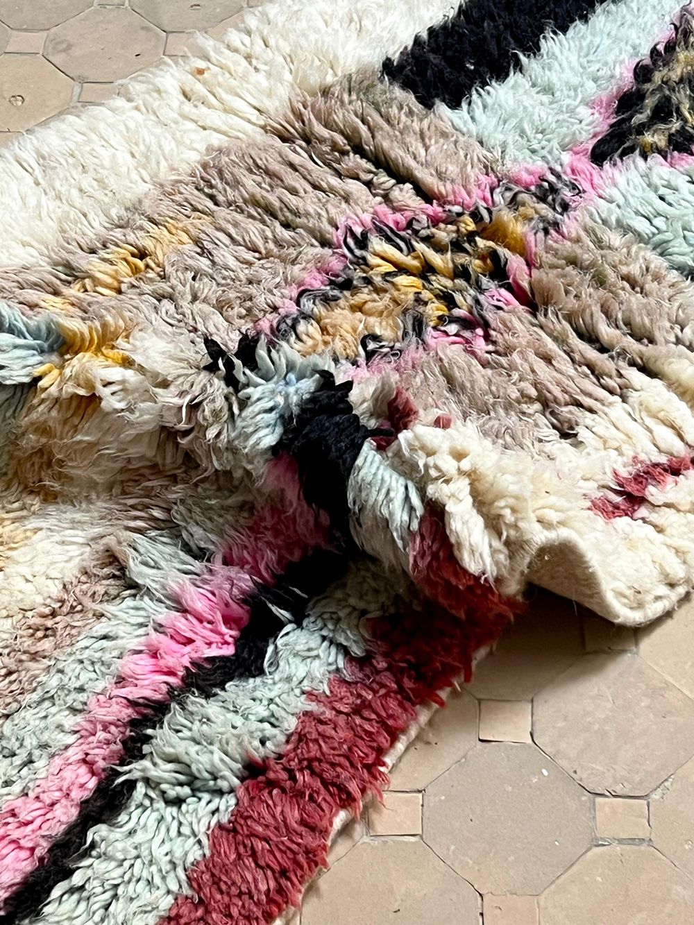 Marokkolainen käytävämatto Boujaad 260x65cm