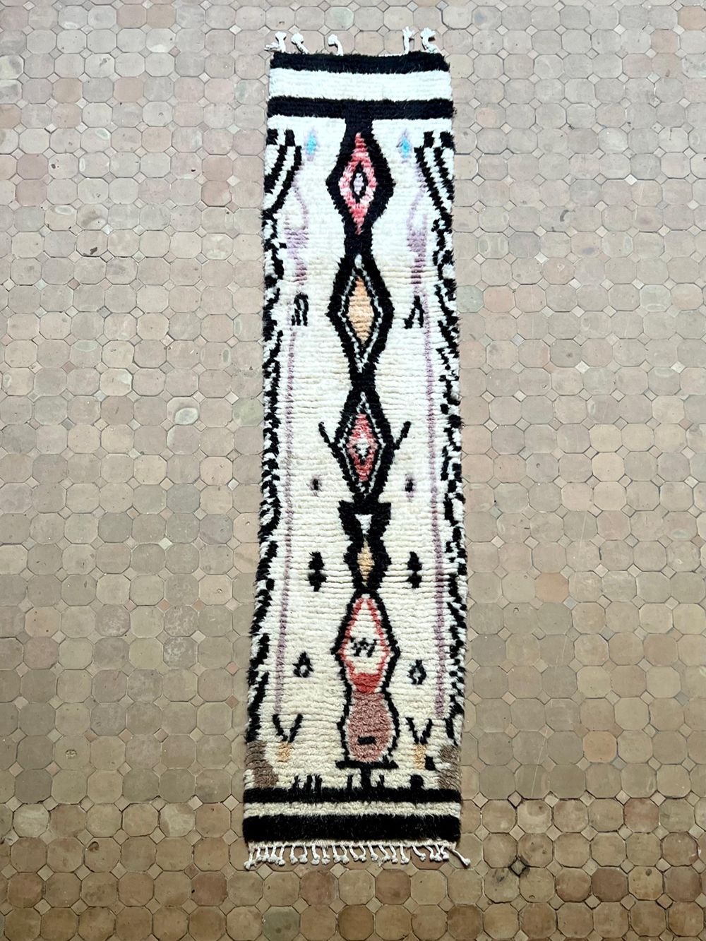 Marokkolainen käytävämatto Boujaad 265x65cm