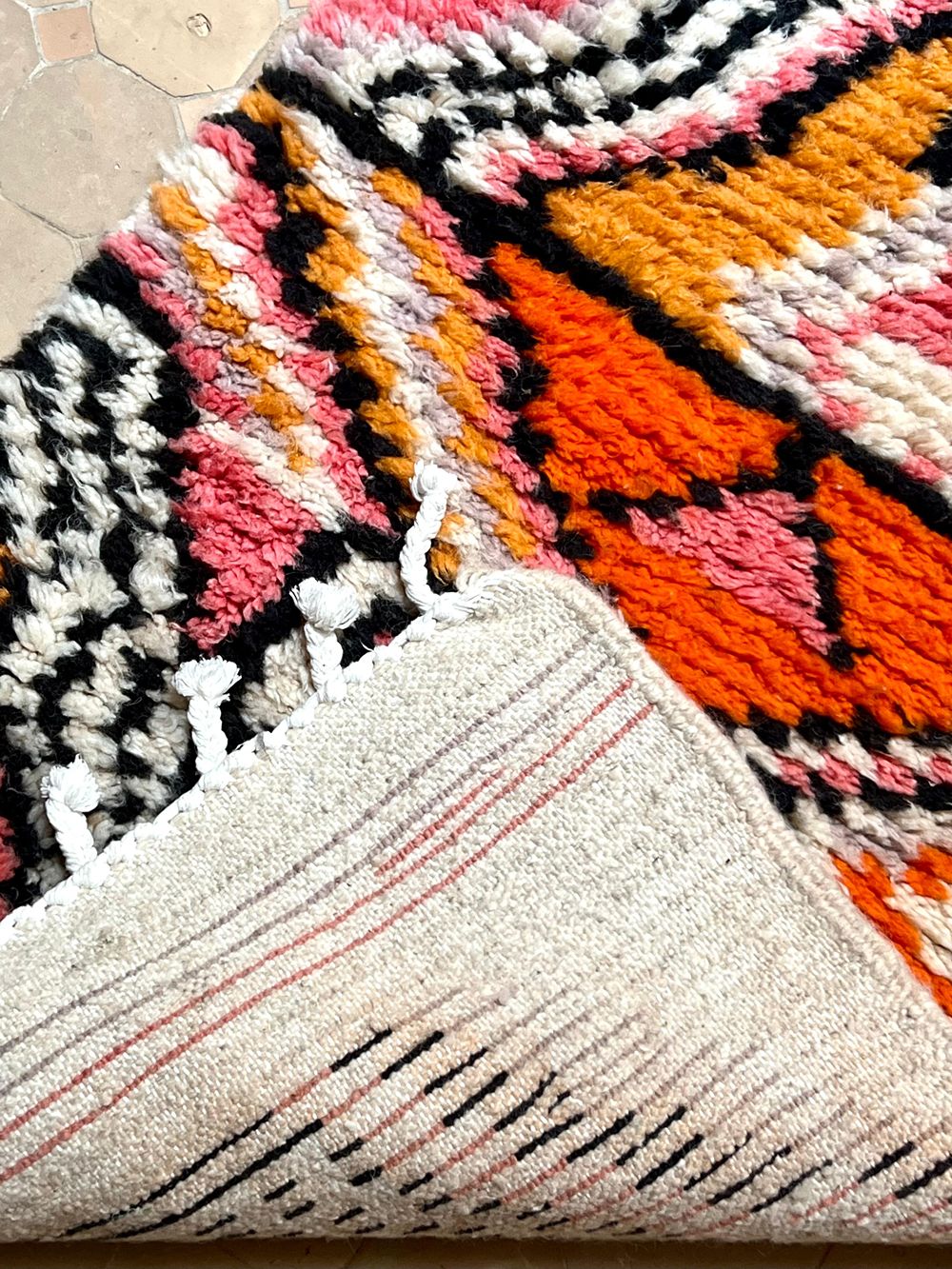 Marokkolainen käytävämatto Boujaad 265x70cm