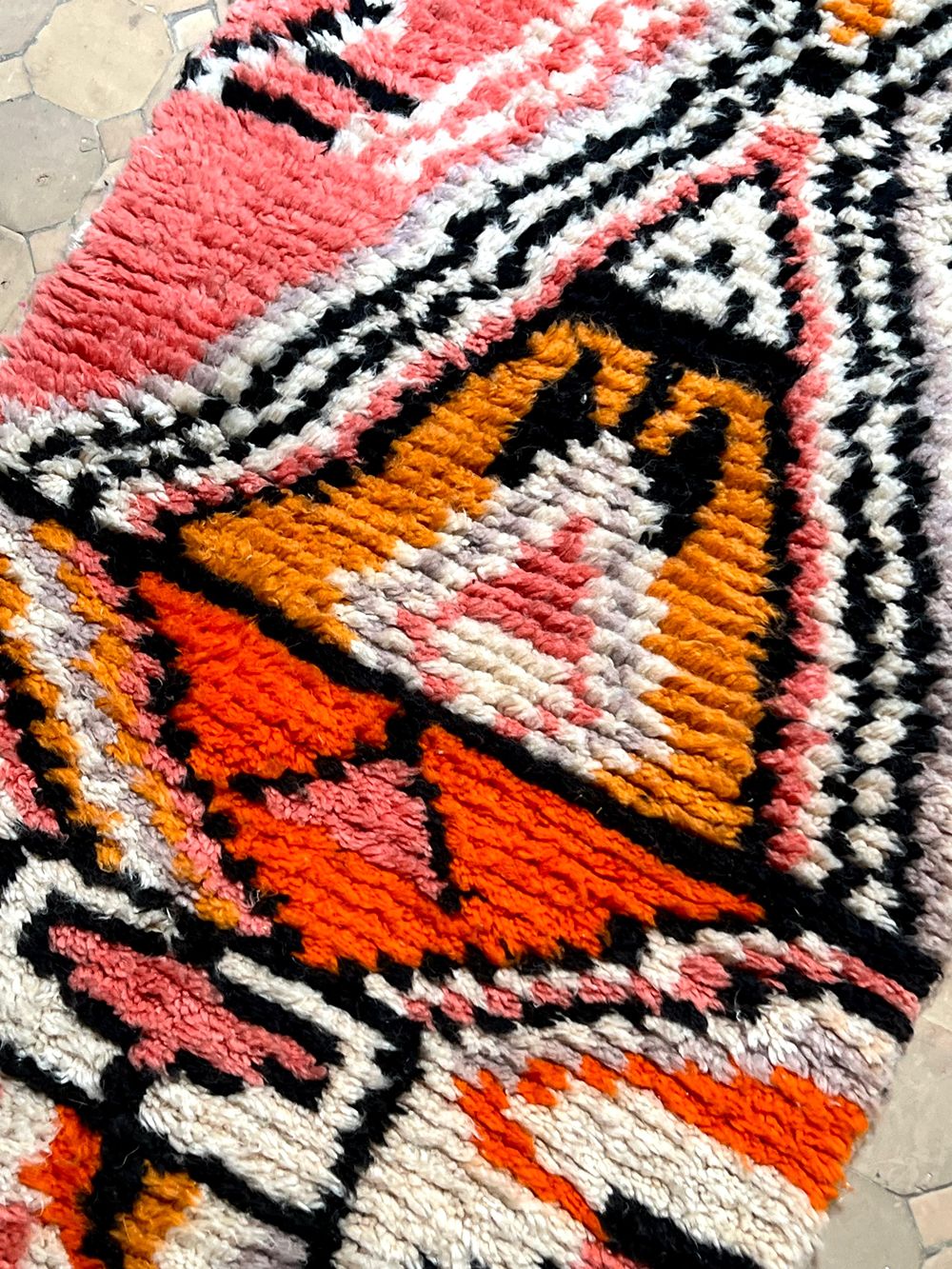 Marokkolainen käytävämatto Boujaad 265x70cm