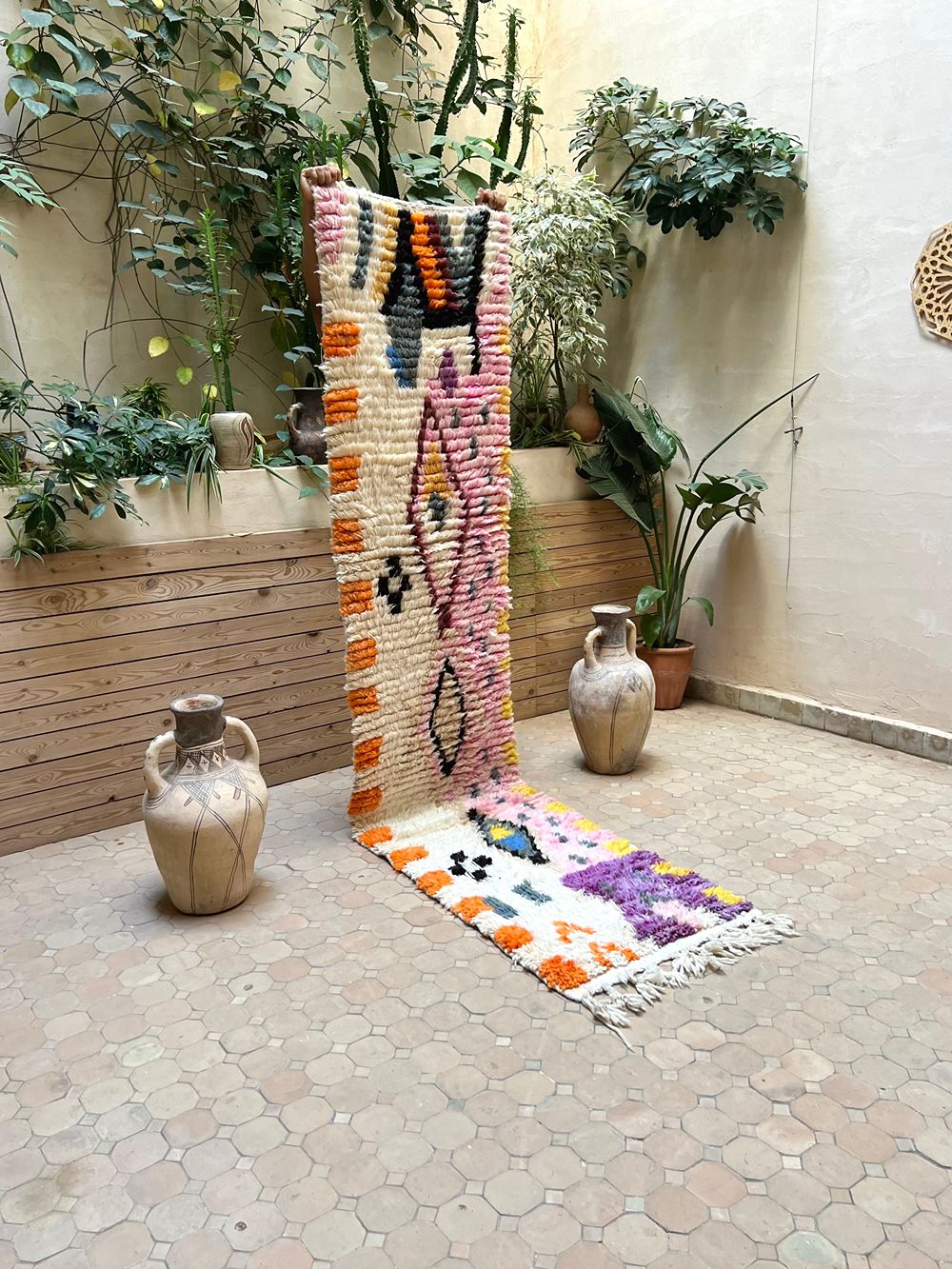 Moroccan Boujaad Runner 290x65cm