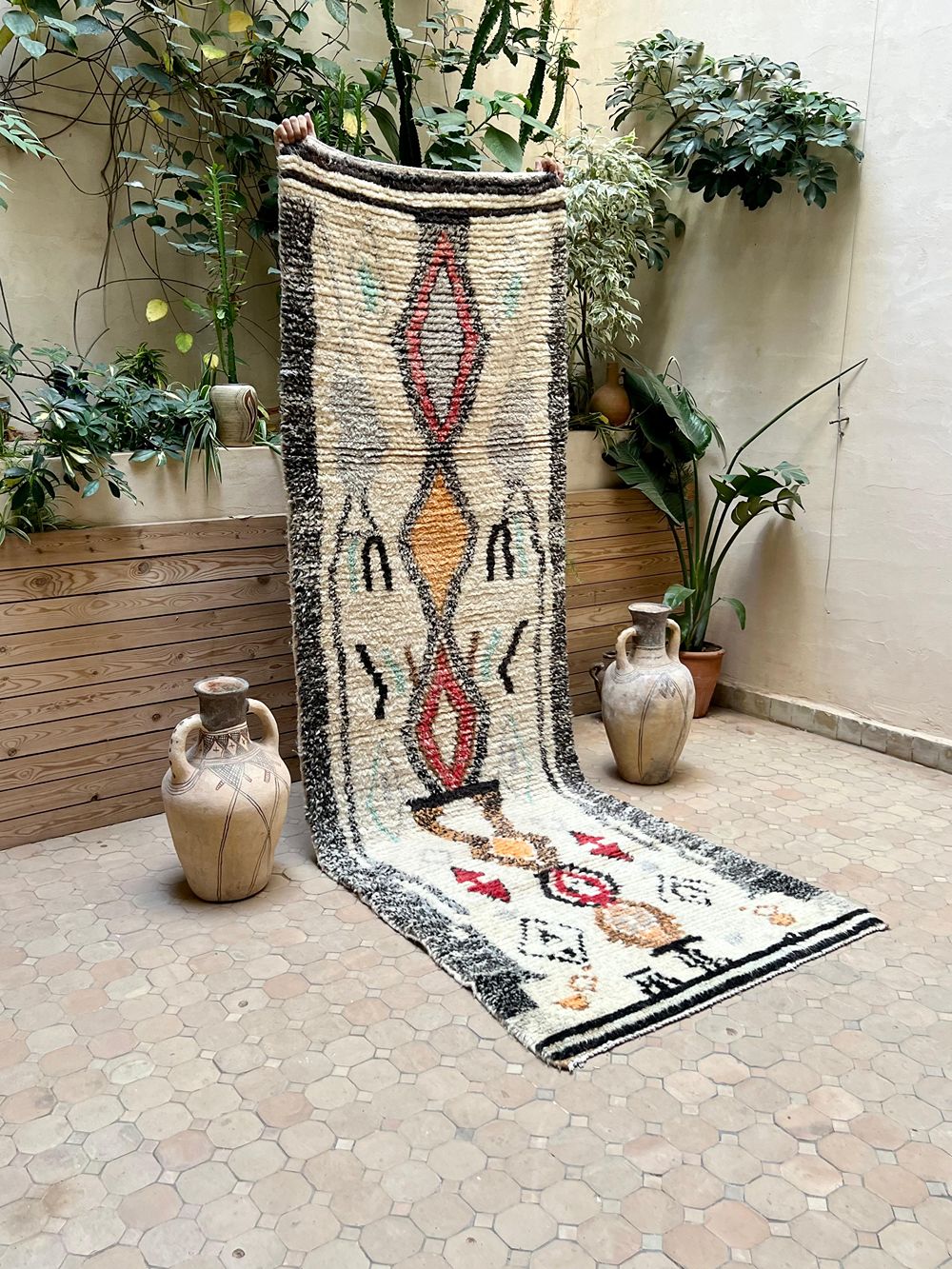 Moroccan Boujaad Runner 295x100cm
