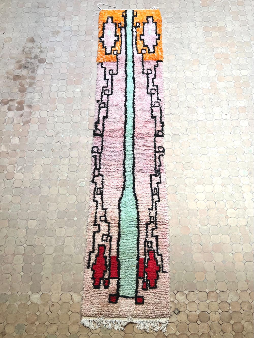 Marokkolainen käytävämatto Boujaad 425x80cm