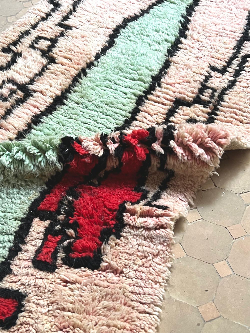 Marokkolainen käytävämatto Boujaad 425x80cm