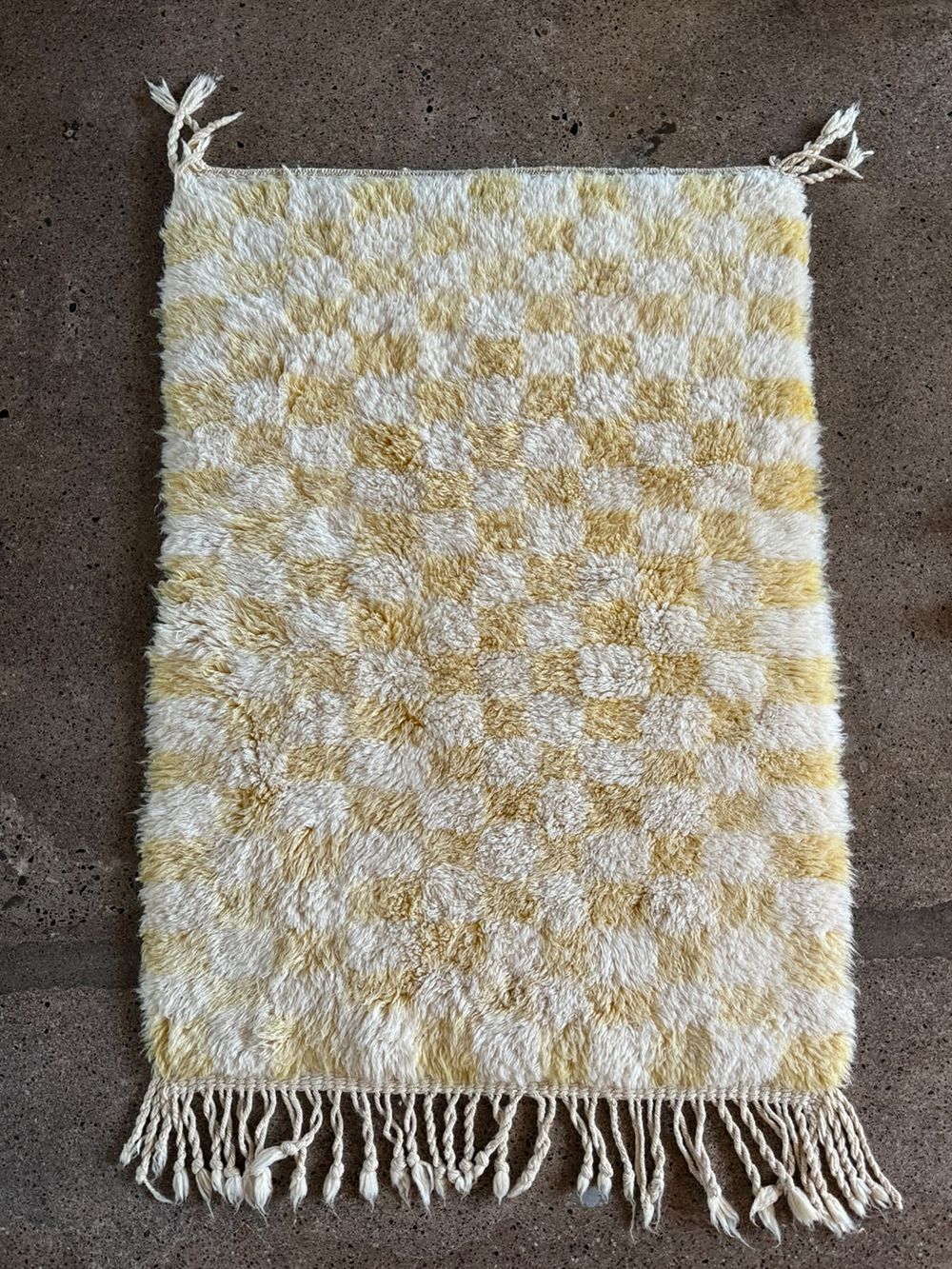 Moroccan Checkered Rug 150x105cm