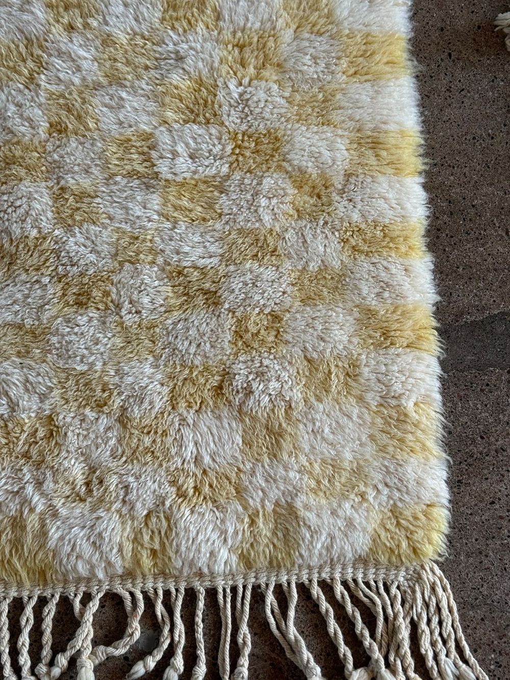 Moroccan Checkered Rug 150x105cm