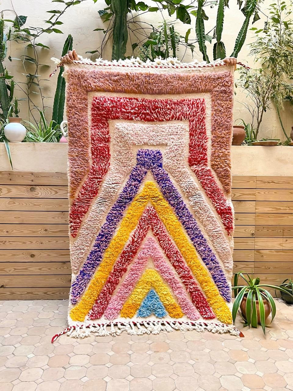 Moroccan Azilal Rug 155x100cm