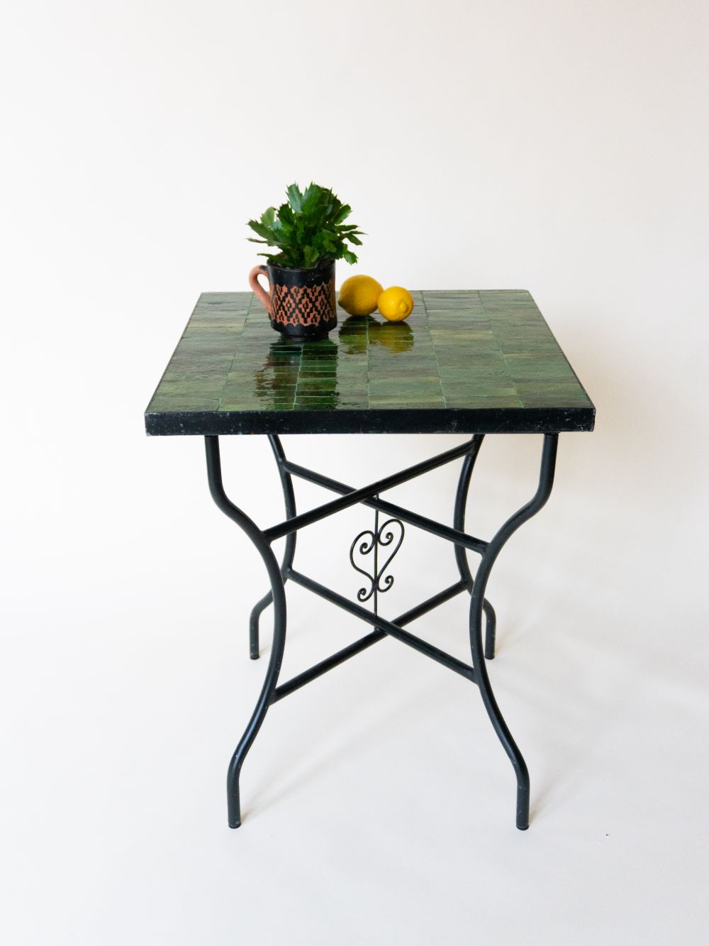 Mosaic Table Green Mint