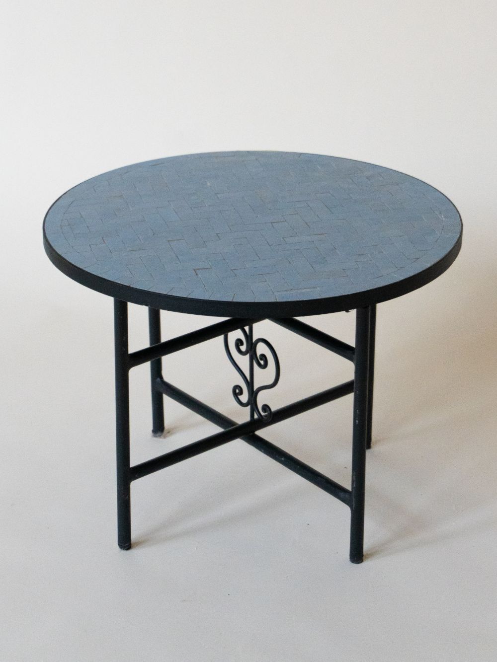 Mosaic Table Blue