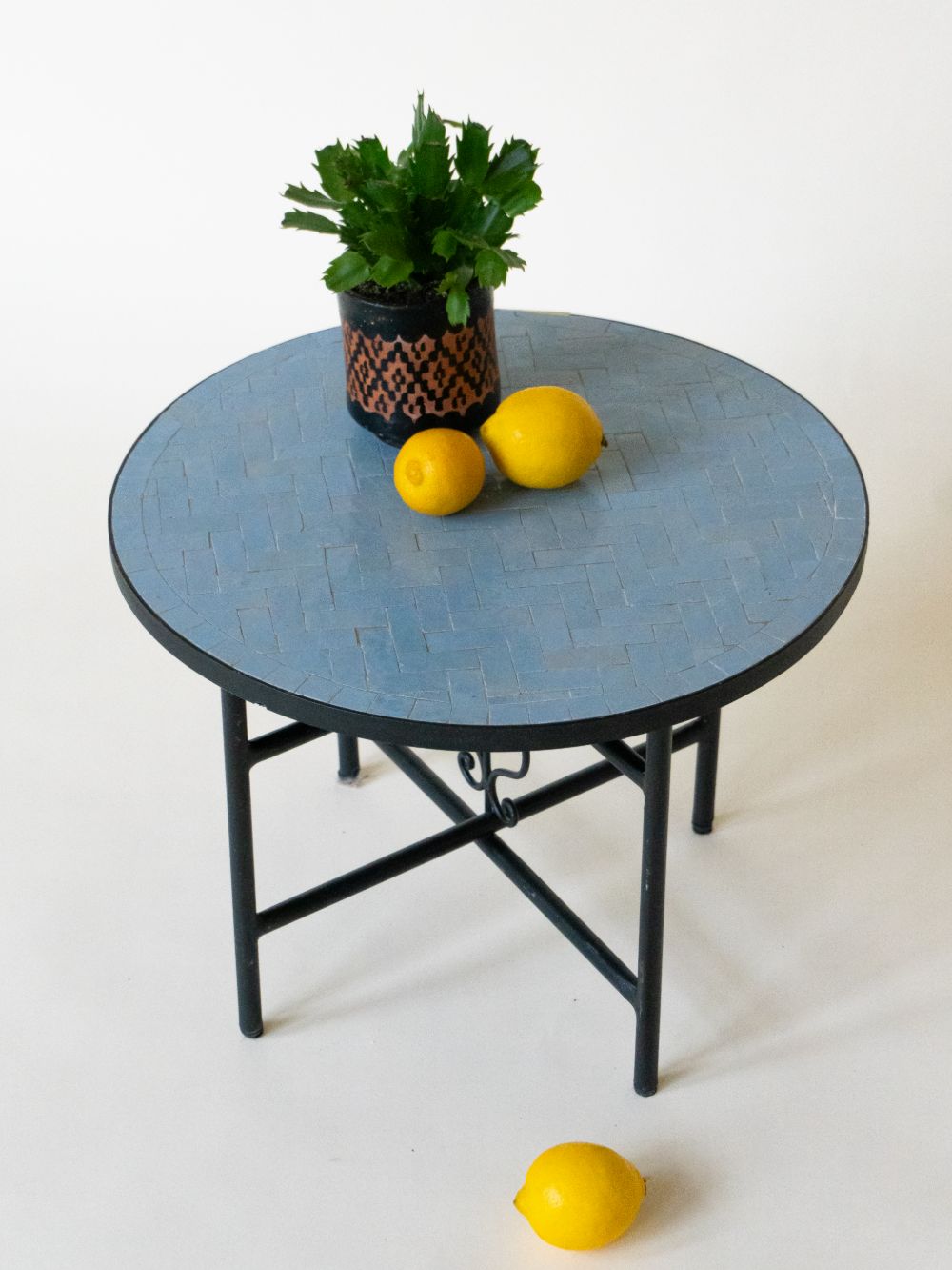 Mosaic Table Blue