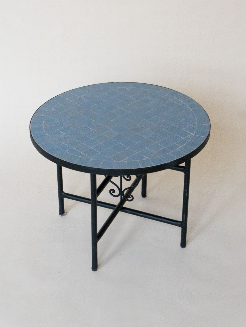 Mosaic Table Blue