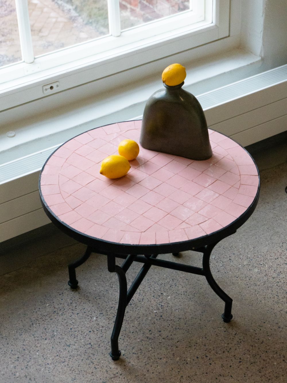 Mosaic Table Pink
