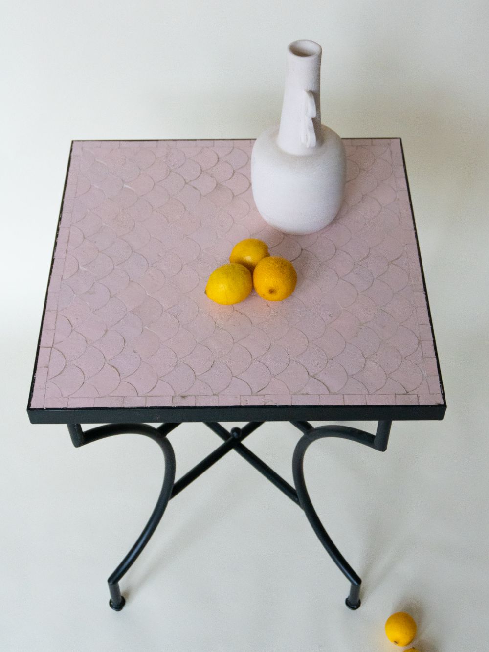 Mosaic Table Salmon Pink