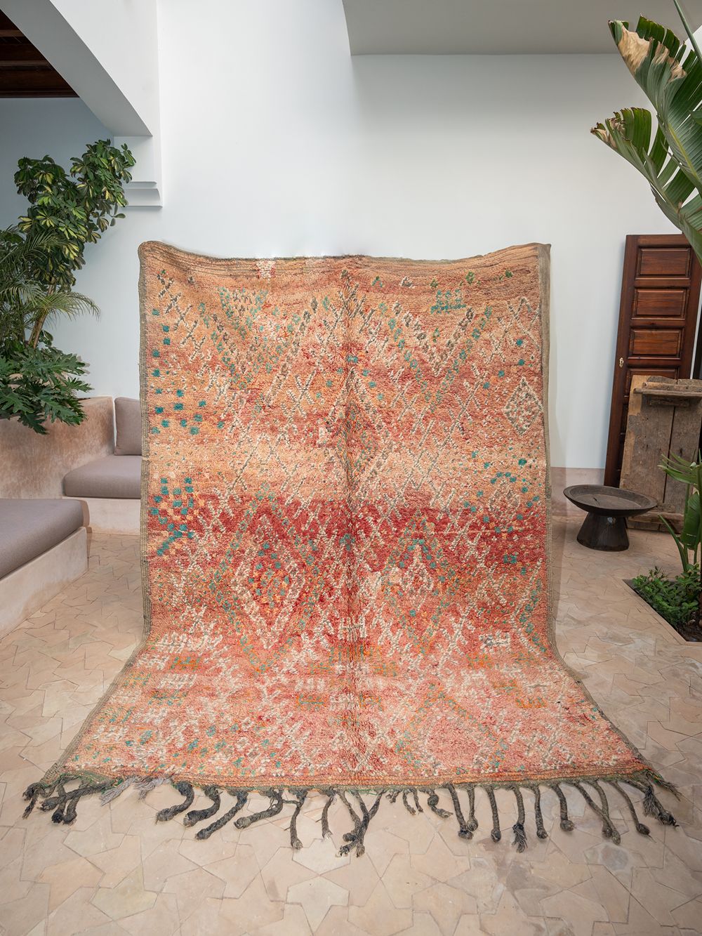 Moroccan Vintage Zayane Rug 250x185cm