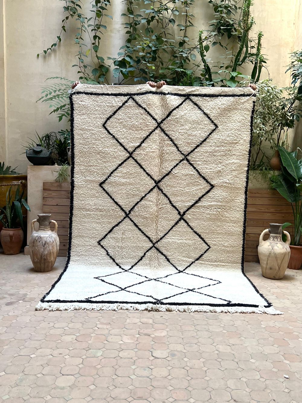 Moroccan Diamond Rug 300x190cm