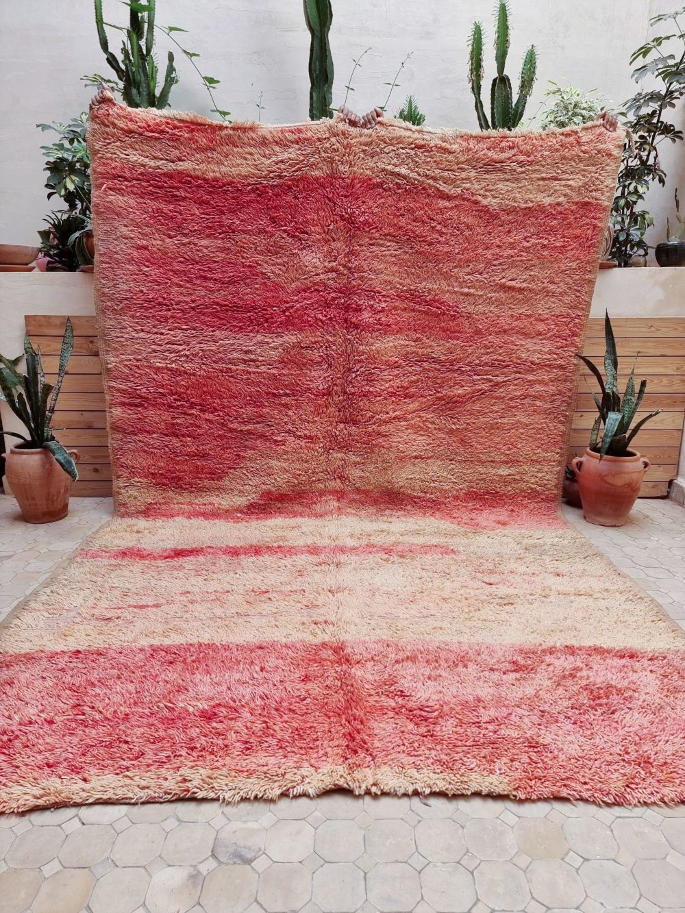 Marokkolainen vintage Boujaad matto 330x210cm