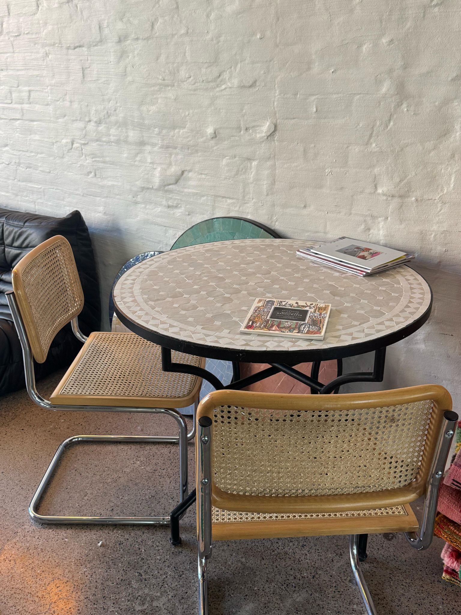 Mosaic Table Grey Tradition