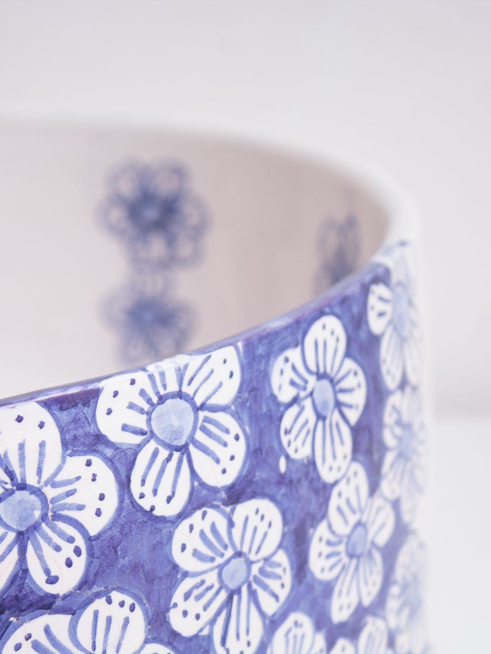 Keraaminen käsienpesuallas - useita kokoja Majorelle Meadow