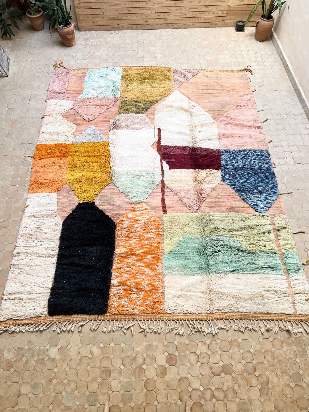 Moroccan Boujaad Rug 385x295cm