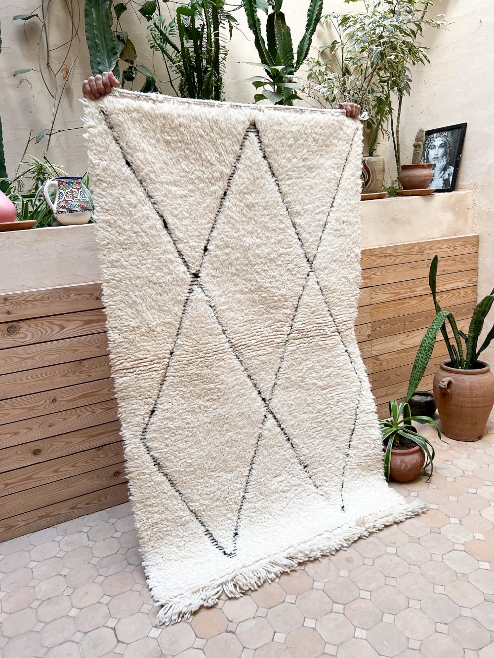 Marokkolainen paimentolaismatto 155x95cm