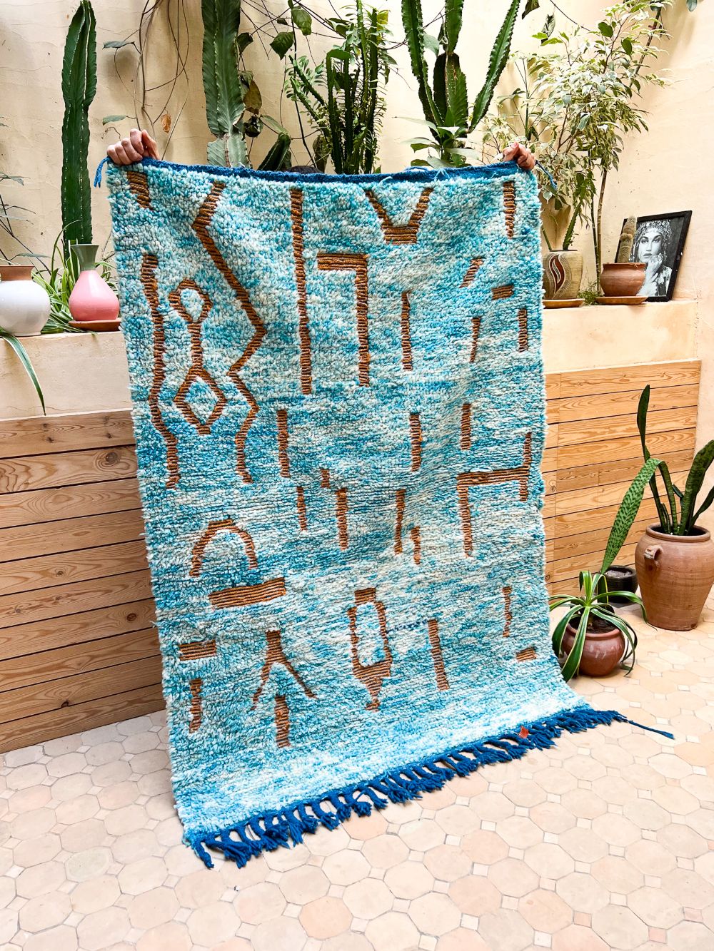 Moroccan Boujaad Rug 160x115cm