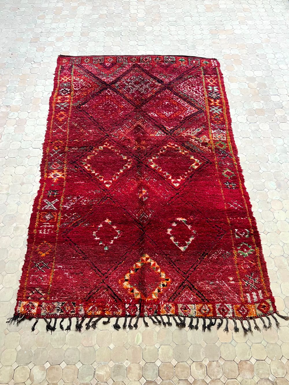 Moroccan Vintage Beni M'Guild Rug 285x175cm
