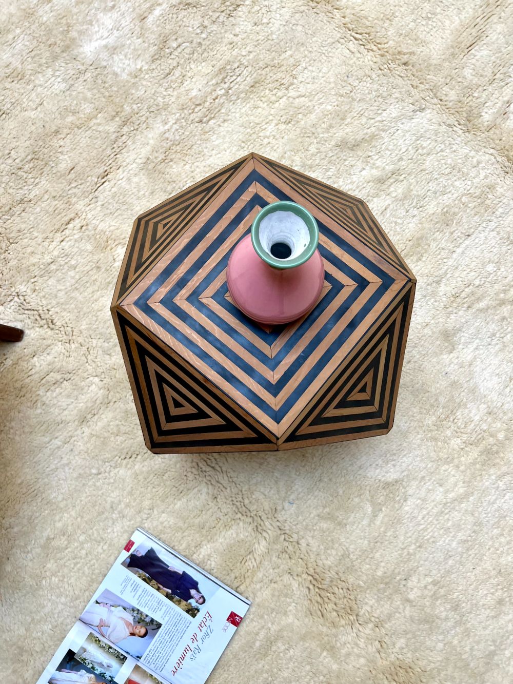 Moroccan All White Rug 390x305cm