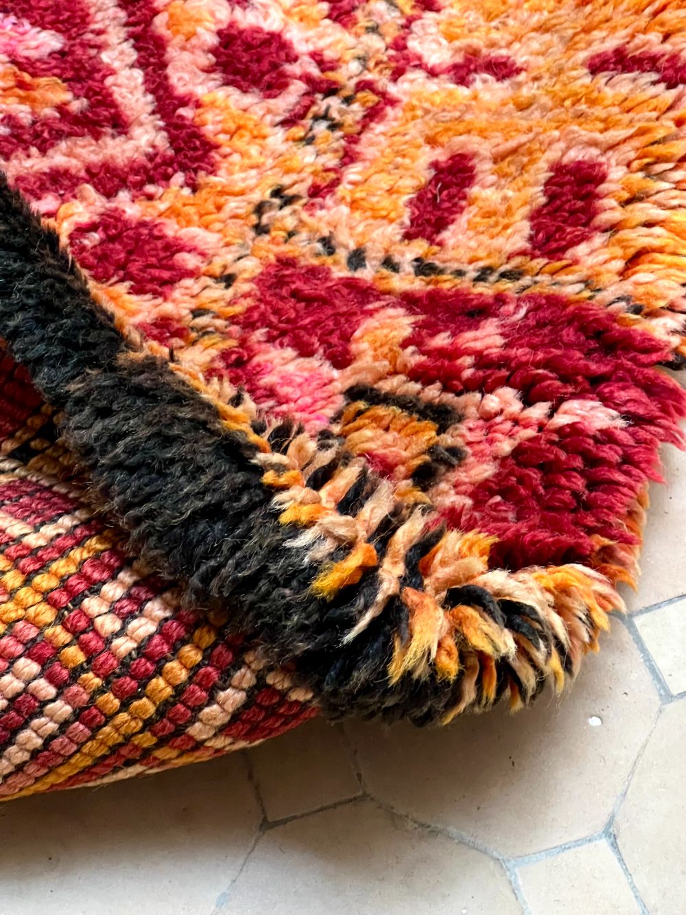 Moroccan Vintage Beni M'Guild Rug 335x210cm