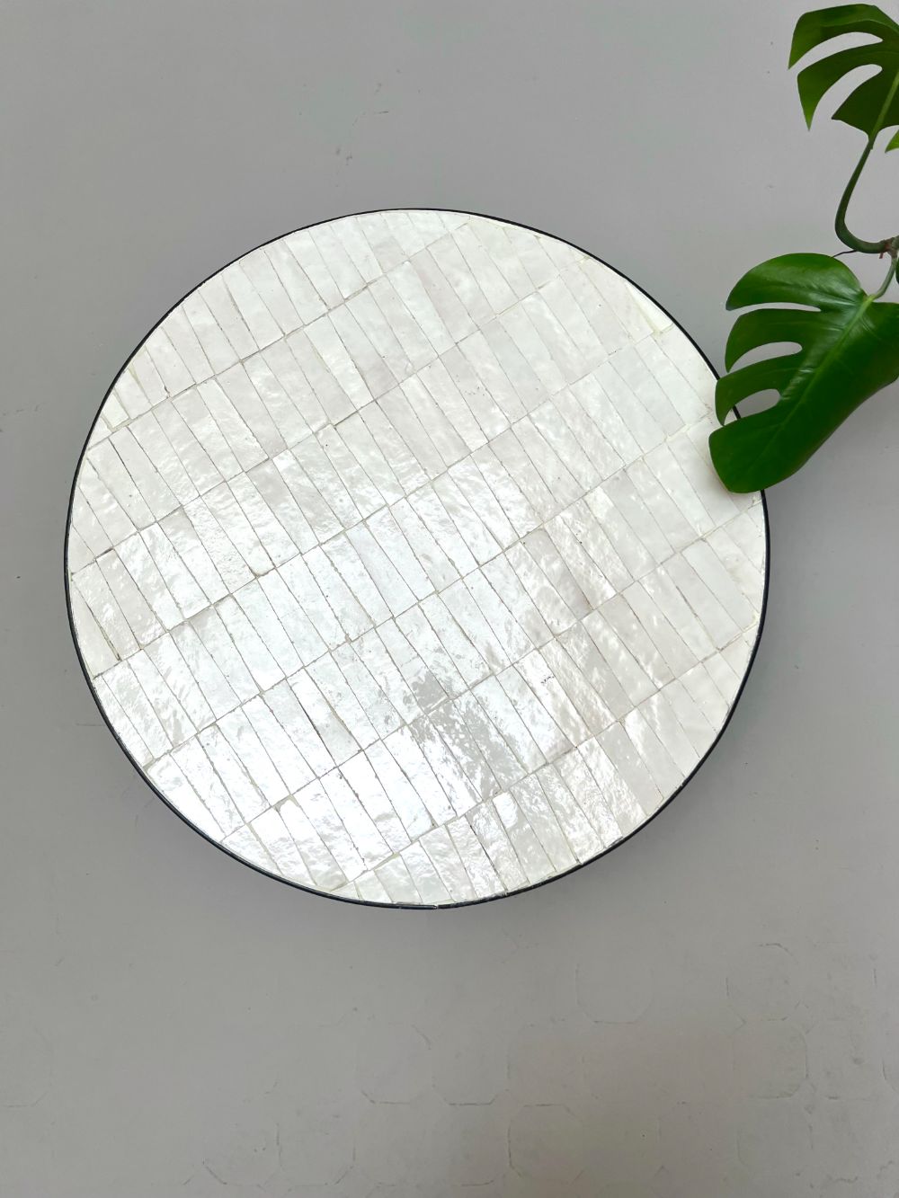 Zellige Round Coffee Table