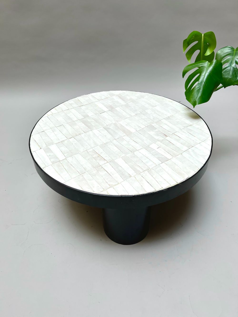 Zellige Round Coffee Table