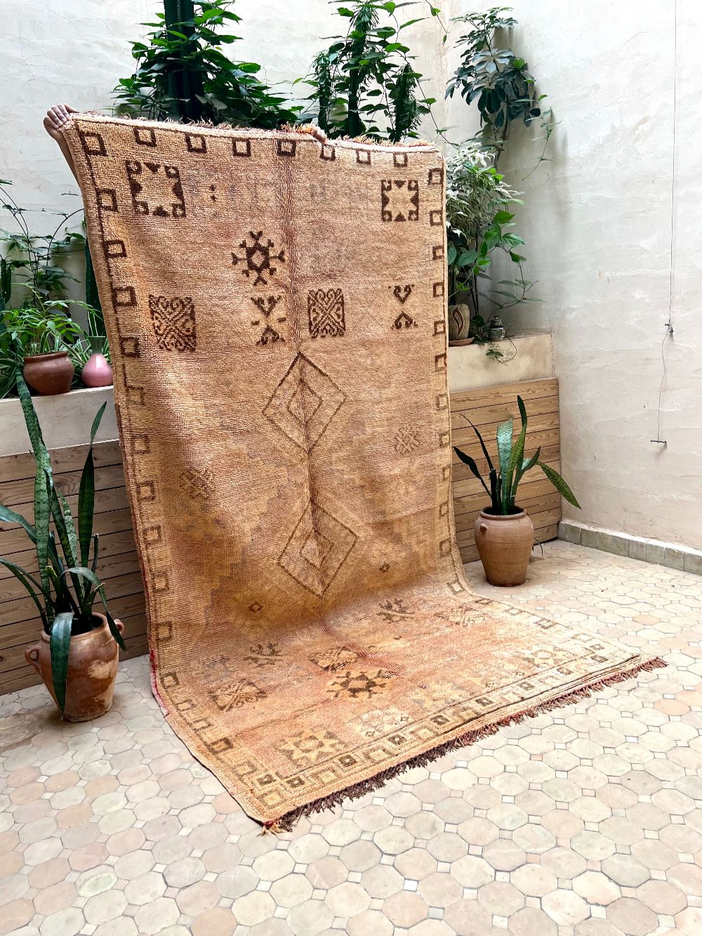 Marokkolainen vintage Boujaad matto 295x155cm