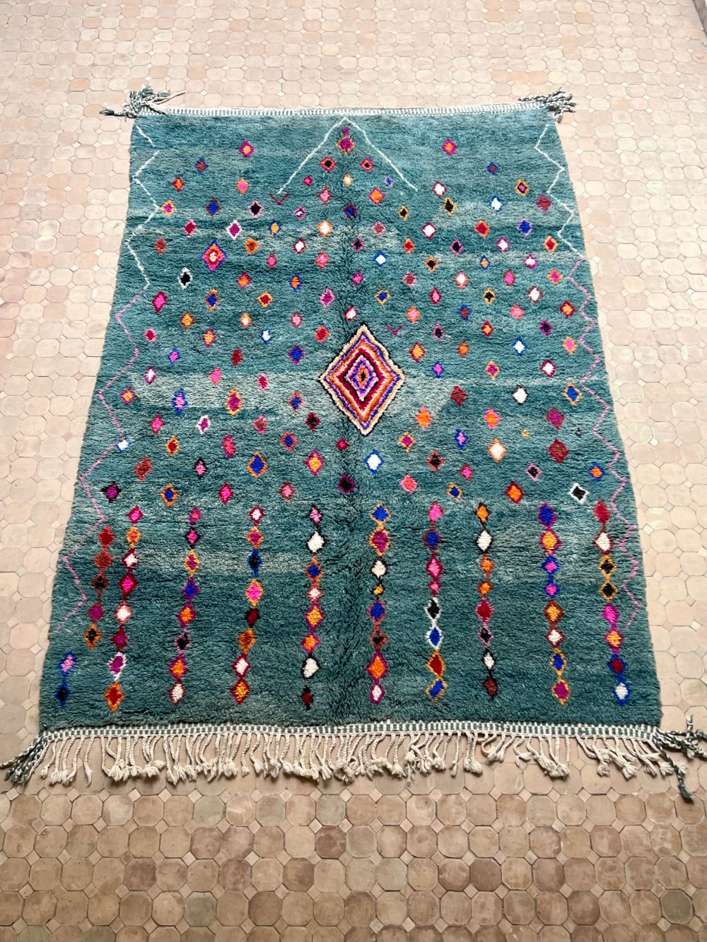 Order by Size: Moroccan Mist Forest Rug