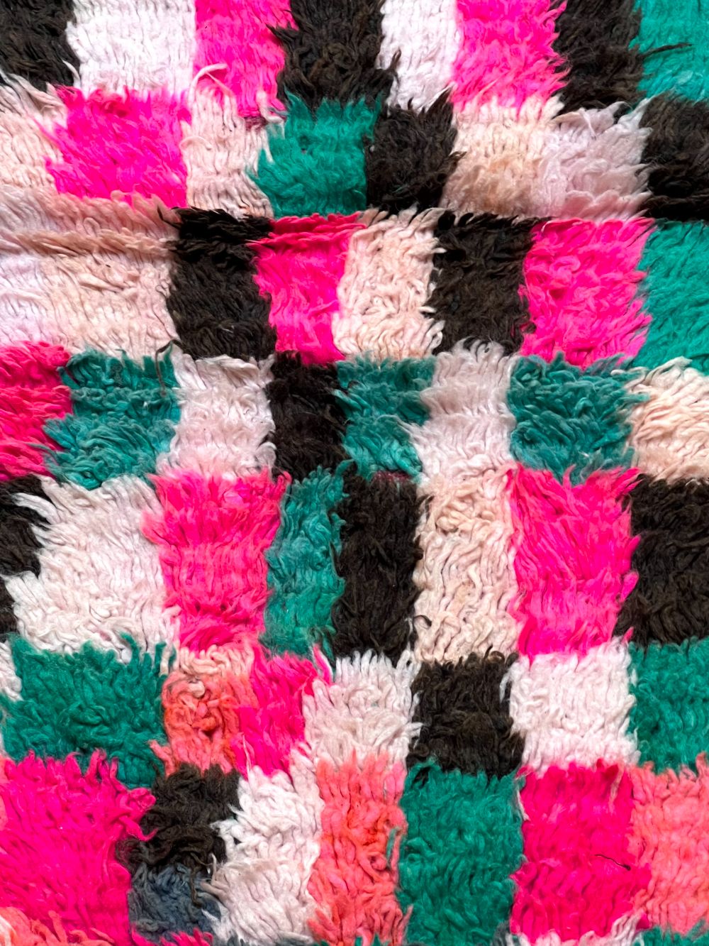 Moroccan Vintage Boujaad Rug 220x70cm