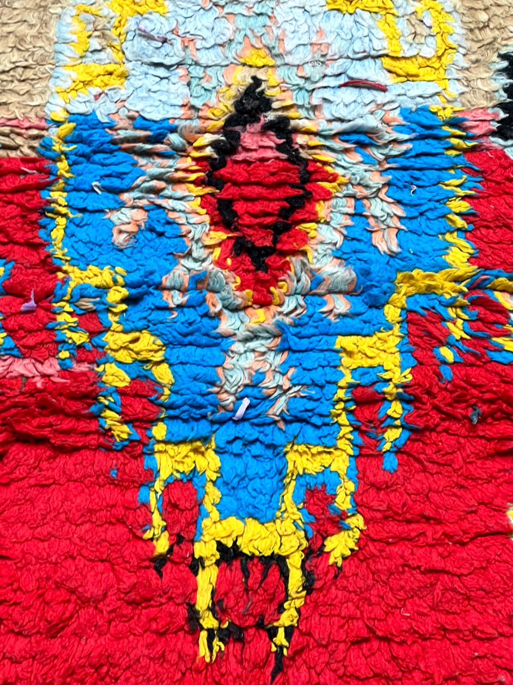 Marokkolainen vintage Boujaad käytävämatto 290x80cm