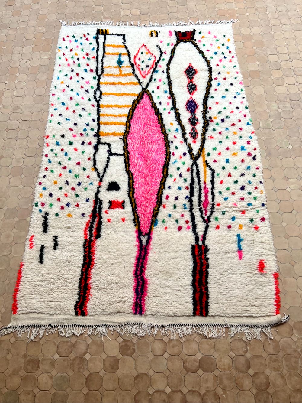 Marokkolainen Azilal-matto 295x195cm